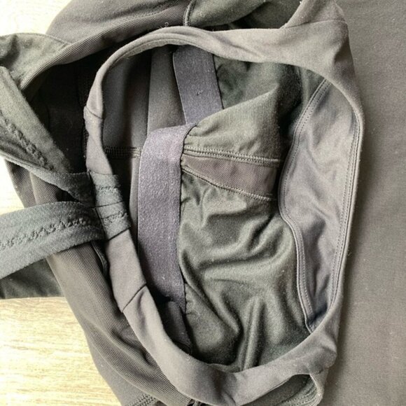 Lululemon Scoop Me Up Tank Top Black Racerback Size 4 - Picture 5 of 11